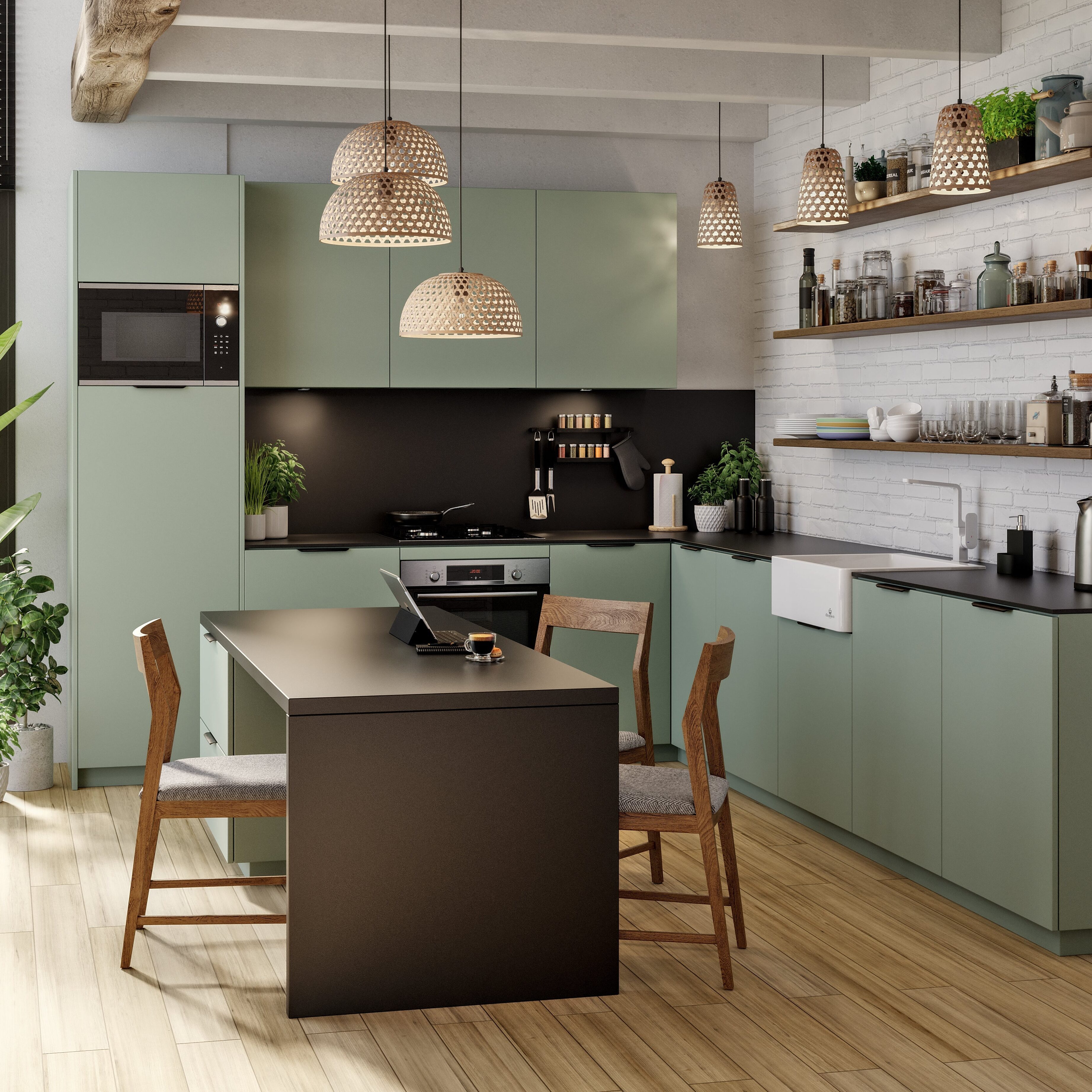 Transforma tu cocina con las modernas mesas de Leroy Merlin: Descubre estilo y funcionalidad